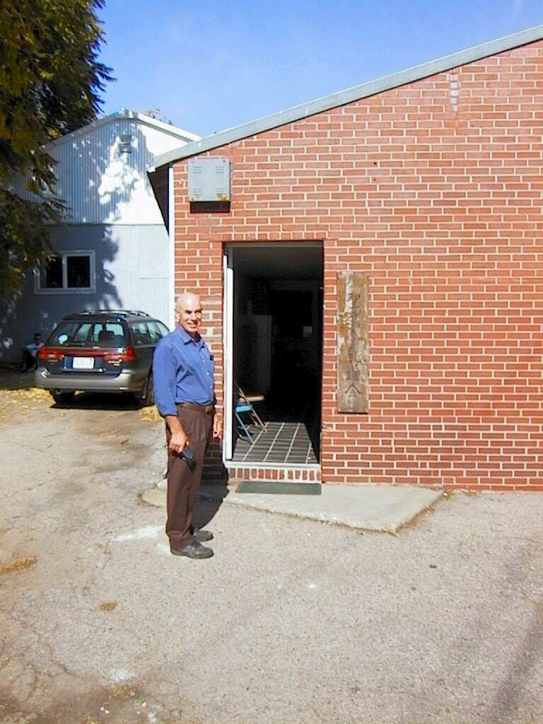 Gleason Sensei outside Shobu Aikido